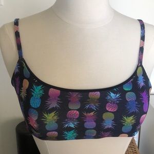 San Lorenzo cross back bikini top xs